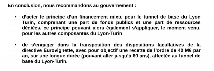 Extrait du rapport Destot & Bouvard, 2015