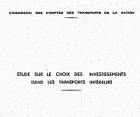 Etude de la CCTN, Saei, 1960